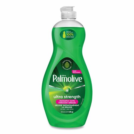 Ultra Palmolive Dishwashing Liquid, Ultra Strength, Original Scent, 20 oz Bottle, PK9 US04268A